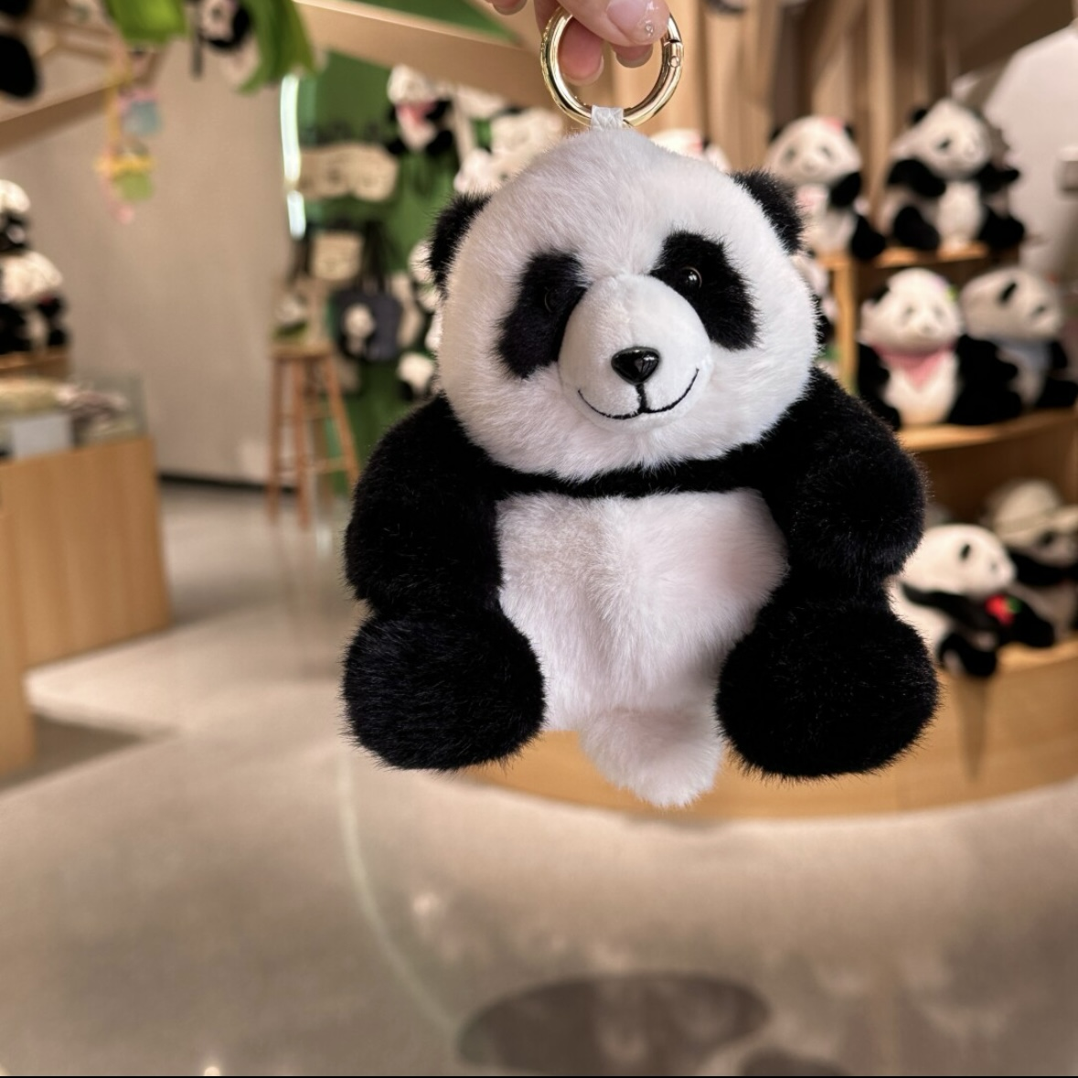 Chubby Doo Panda Huahua Pendant